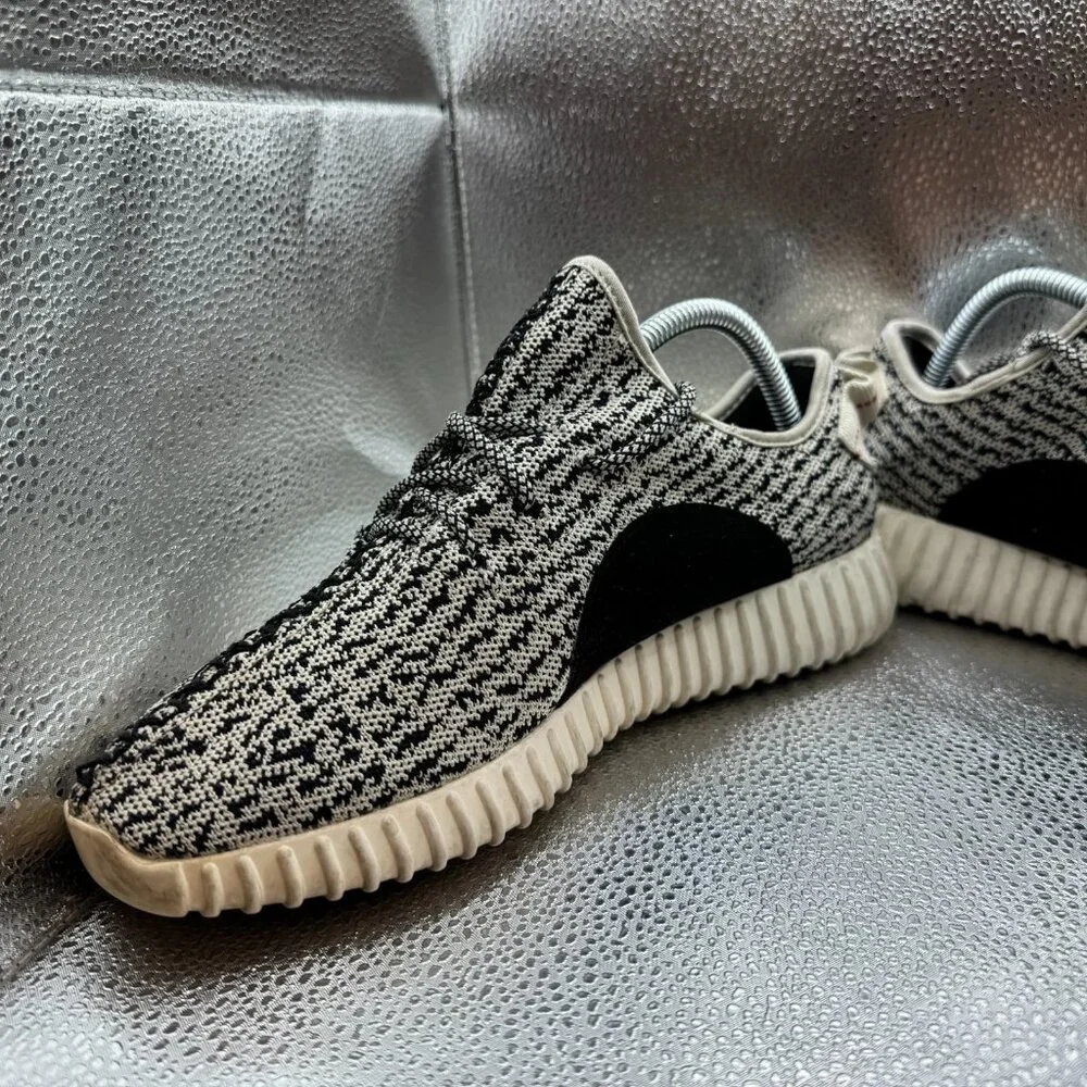 Size 8 Adidas Yeezy Boost 350 Gray‎ Mens Turtle Dove Running Shoes AQ4832